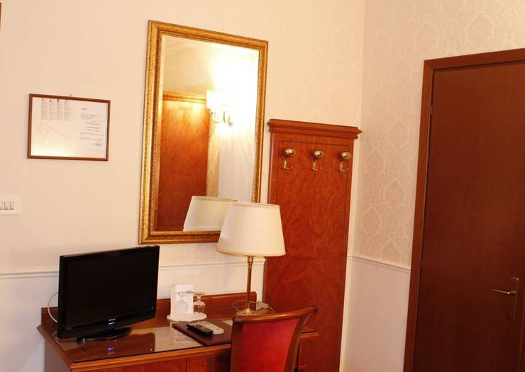 Chambre double standard à usage individuel Hôtel Genio Rome