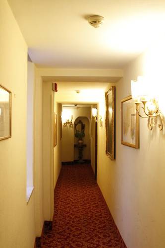 Couloir Hôtel Genio Rome
