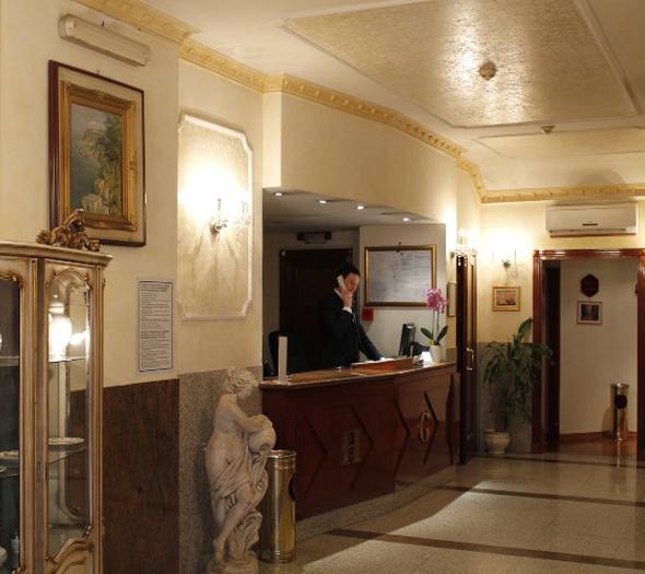 Recezione 24/7 Hotel Genio Roma