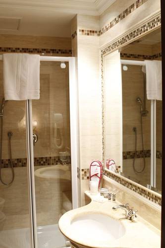 Salle de bains Hôtel Genio Rome