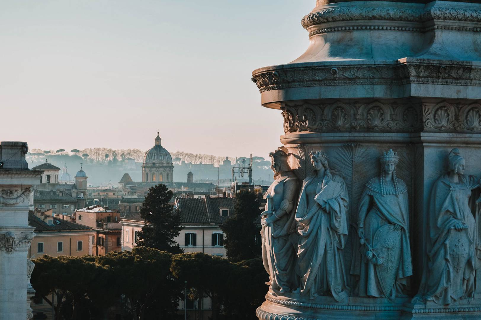 Goditi la nostra terrazza panoramica Hotel Genio Roma