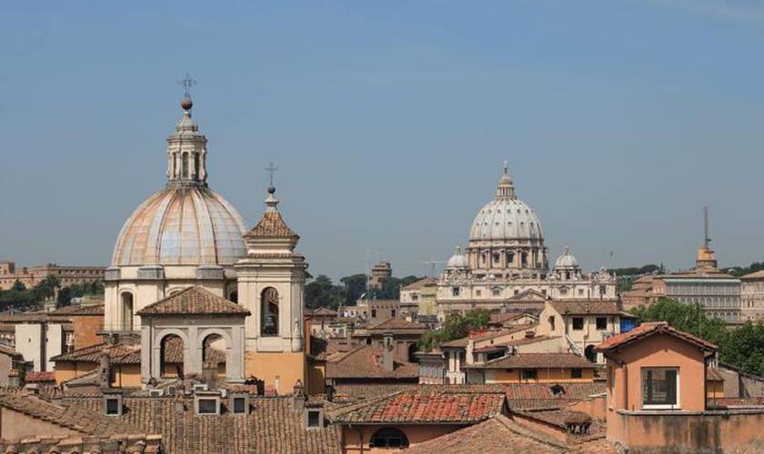 Fantastic rooftop Genio Hotel Rome